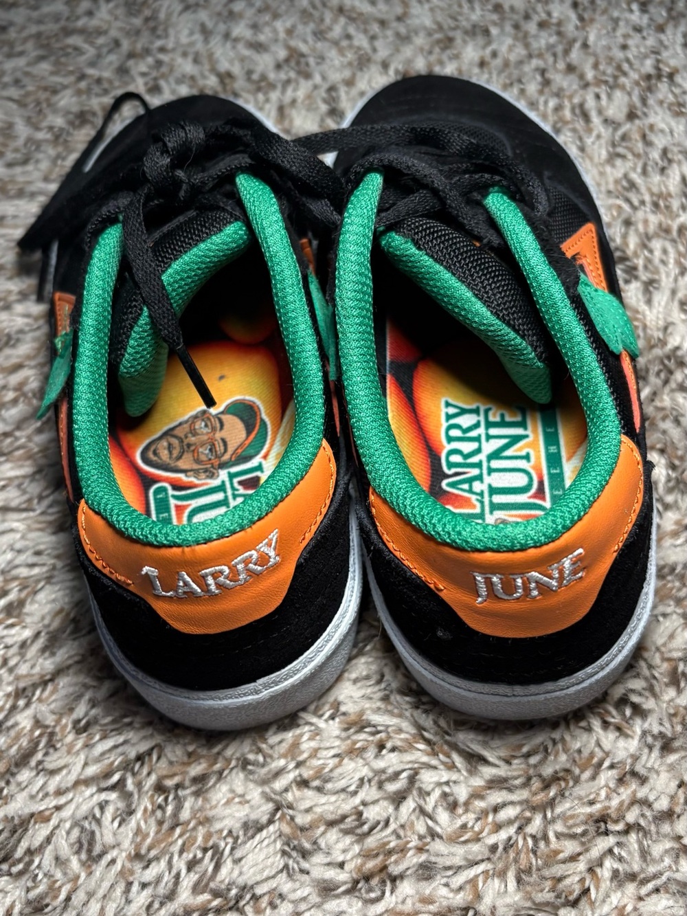 Lakai/Larry June Collab Black Sneakers